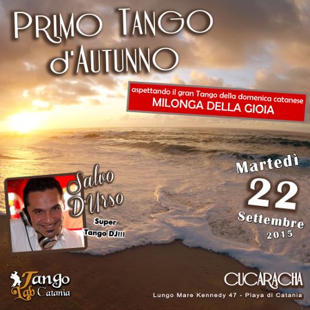 TANGO A CATANIA MILONGA DEL 22 SETTEMBRE 2015